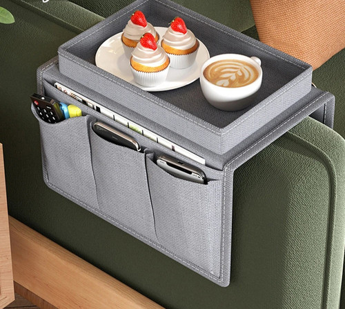 Sofa armrest organiser couch - sofa,