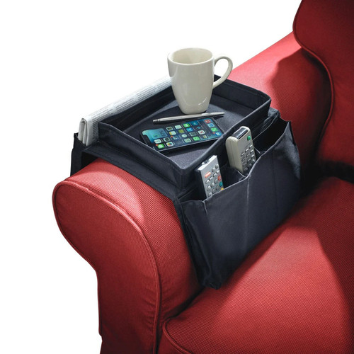 Navy arm rest - navy, organiser