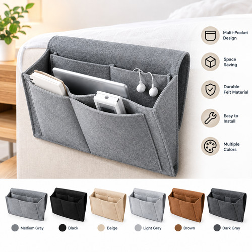 Bedside hanging storage - hanging,