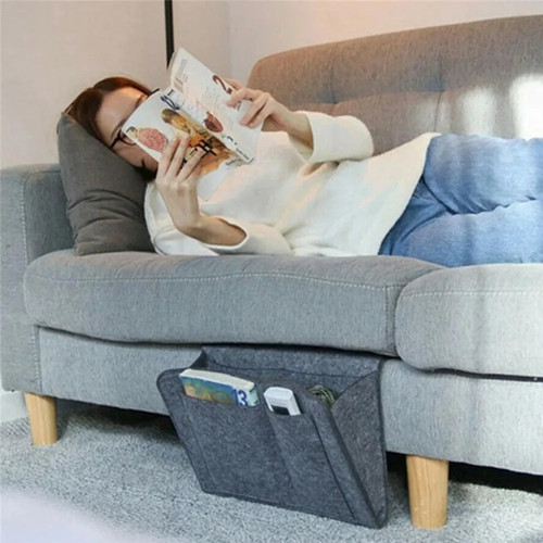 Felt bedside caddy hanging - bedside,