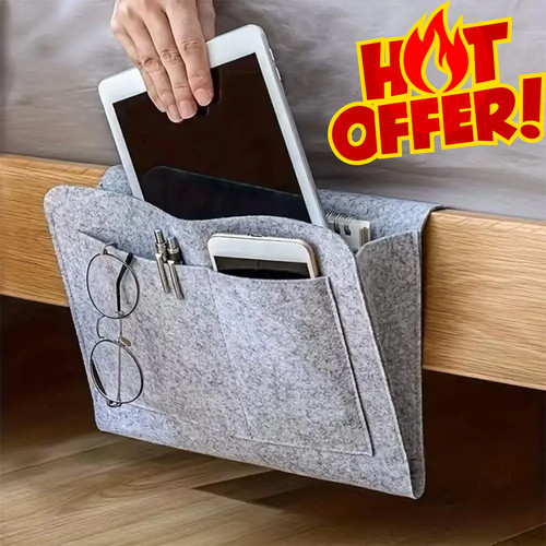 Felt side hanging bed storage - hanging,