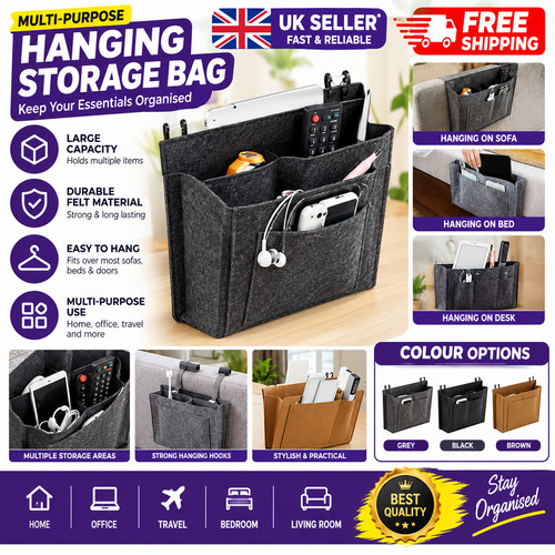 Bedside hanging storage - hanging,