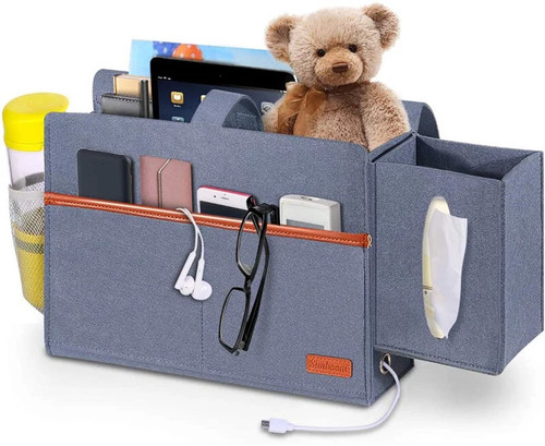 Felt bedside storage caddy - storage,