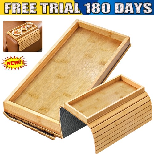 Folding bamboo sofa - arm, table