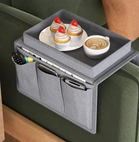 Sofa armrest organizer with - armrest,