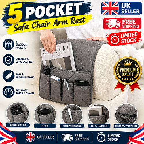 Pocket sofa chair arm rest - pocket,
