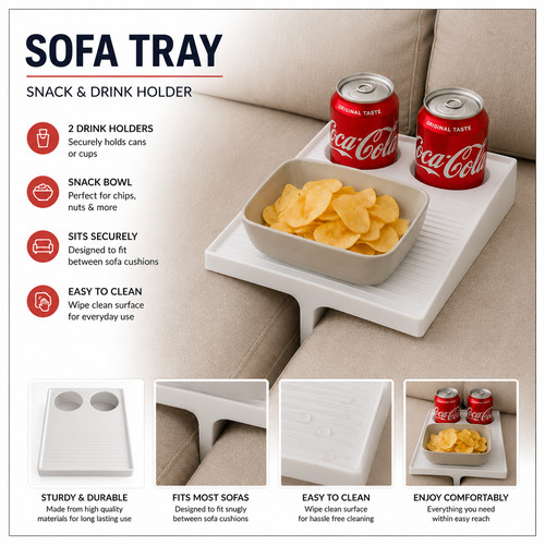 Printed sofa tray - tray, 2